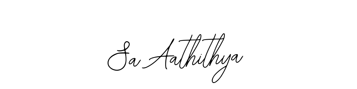 Make a beautiful signature design for name Sa Aathithya. Use this online signature maker to create a handwritten signature for free. Sa Aathithya signature style 12 images and pictures png