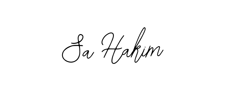 How to Draw Sa Hakim signature style? Bearetta-2O07w is a latest design signature styles for name Sa Hakim. Sa Hakim signature style 12 images and pictures png