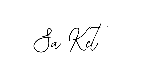 This is the best signature style for the Sa Ket name. Also you like these signature font (Bearetta-2O07w). Mix name signature. Sa Ket signature style 12 images and pictures png