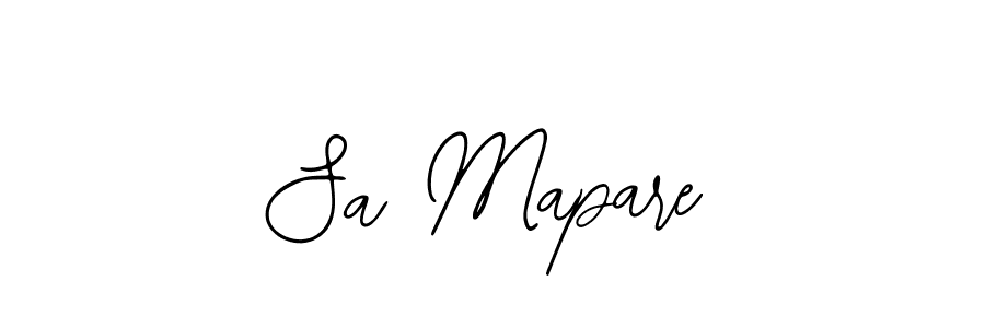Design your own signature with our free online signature maker. With this signature software, you can create a handwritten (Bearetta-2O07w) signature for name Sa Mapare. Sa Mapare signature style 12 images and pictures png