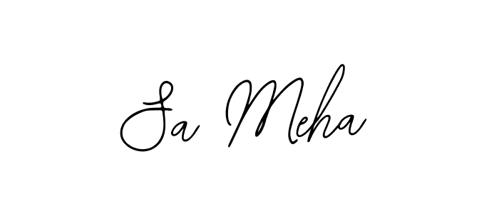 Design your own signature with our free online signature maker. With this signature software, you can create a handwritten (Bearetta-2O07w) signature for name Sa Meha. Sa Meha signature style 12 images and pictures png