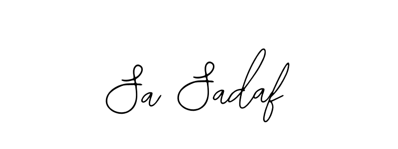 Also we have Sa Sadaf name is the best signature style. Create professional handwritten signature collection using Bearetta-2O07w autograph style. Sa Sadaf signature style 12 images and pictures png