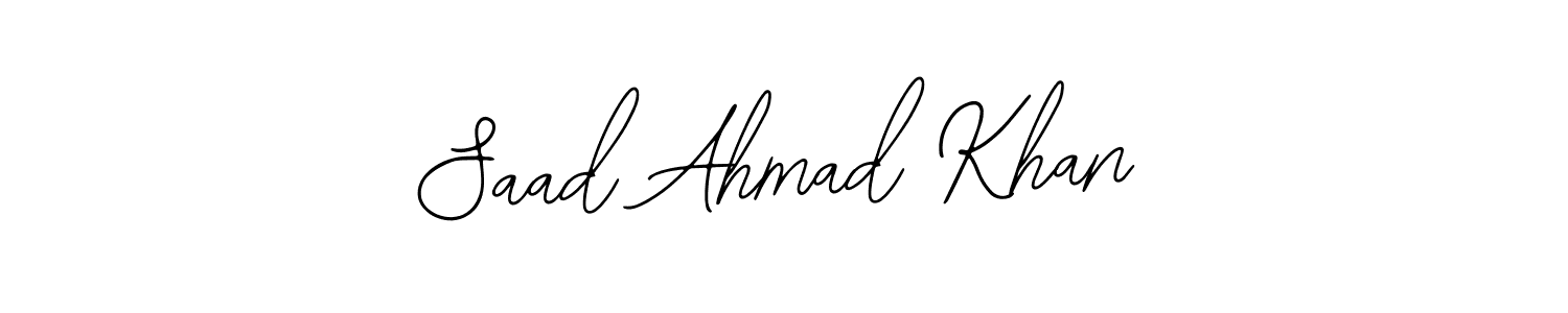 Best and Professional Signature Style for Saad Ahmad Khan. Bearetta-2O07w Best Signature Style Collection. Saad Ahmad Khan signature style 12 images and pictures png