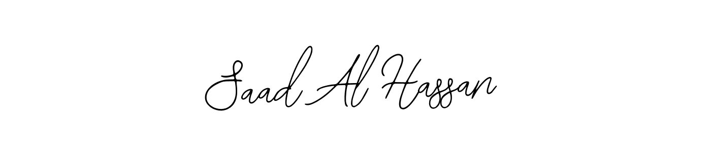 How to Draw Saad Al Hassan signature style? Bearetta-2O07w is a latest design signature styles for name Saad Al Hassan. Saad Al Hassan signature style 12 images and pictures png