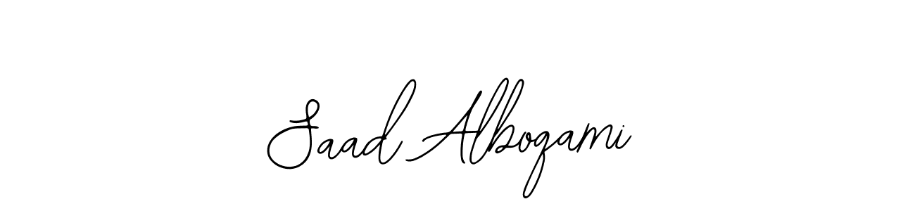 How to make Saad Alboqami signature? Bearetta-2O07w is a professional autograph style. Create handwritten signature for Saad Alboqami name. Saad Alboqami signature style 12 images and pictures png