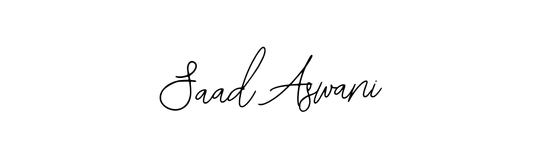 See photos of Saad Aswani official signature by Spectra . Check more albums & portfolios. Read reviews & check more about Bearetta-2O07w font. Saad Aswani signature style 12 images and pictures png