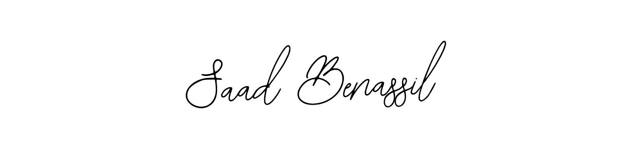 Once you've used our free online signature maker to create your best signature Bearetta-2O07w style, it's time to enjoy all of the benefits that Saad Benassil name signing documents. Saad Benassil signature style 12 images and pictures png