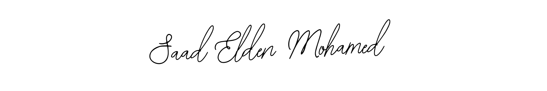 if you are searching for the best signature style for your name Saad Elden Mohamed. so please give up your signature search. here we have designed multiple signature styles  using Bearetta-2O07w. Saad Elden Mohamed signature style 12 images and pictures png