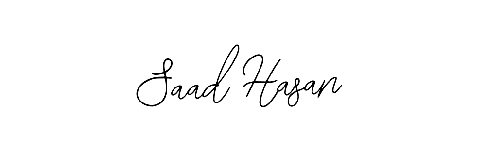 Also we have Saad Hasan name is the best signature style. Create professional handwritten signature collection using Bearetta-2O07w autograph style. Saad Hasan signature style 12 images and pictures png