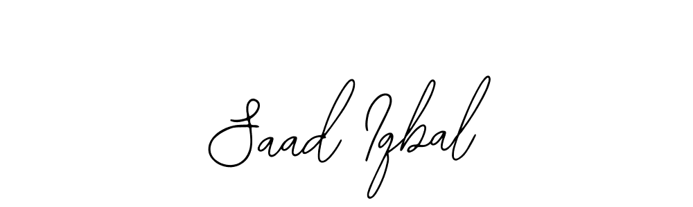 Saad Iqbal stylish signature style. Best Handwritten Sign (Bearetta-2O07w) for my name. Handwritten Signature Collection Ideas for my name Saad Iqbal. Saad Iqbal signature style 12 images and pictures png