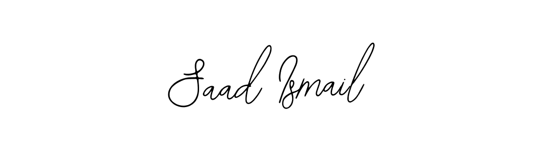 It looks lik you need a new signature style for name Saad Ismail. Design unique handwritten (Bearetta-2O07w) signature with our free signature maker in just a few clicks. Saad Ismail signature style 12 images and pictures png