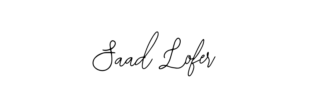 Make a beautiful signature design for name Saad Lofer. Use this online signature maker to create a handwritten signature for free. Saad Lofer signature style 12 images and pictures png