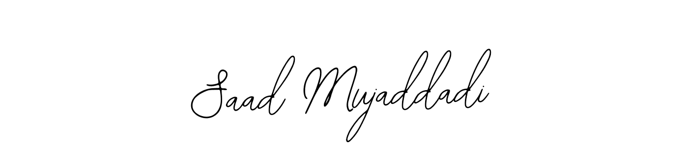 Saad Mujaddadi stylish signature style. Best Handwritten Sign (Bearetta-2O07w) for my name. Handwritten Signature Collection Ideas for my name Saad Mujaddadi. Saad Mujaddadi signature style 12 images and pictures png