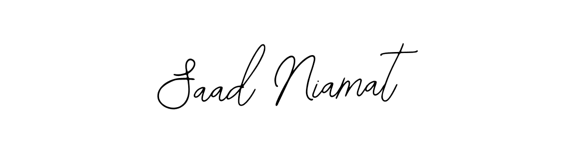 Make a beautiful signature design for name Saad Niamat. Use this online signature maker to create a handwritten signature for free. Saad Niamat signature style 12 images and pictures png