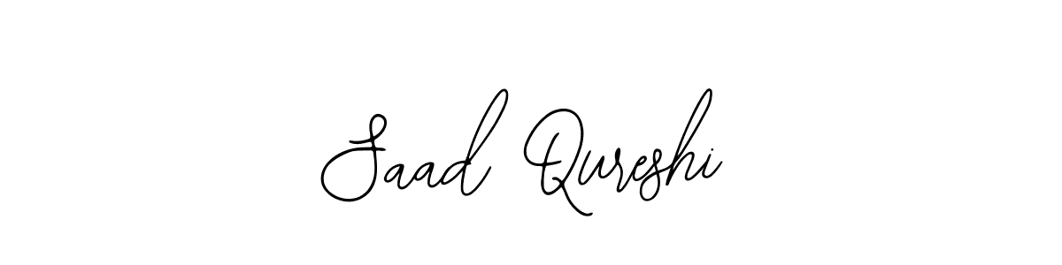 How to make Saad Qureshi signature? Bearetta-2O07w is a professional autograph style. Create handwritten signature for Saad Qureshi name. Saad Qureshi signature style 12 images and pictures png