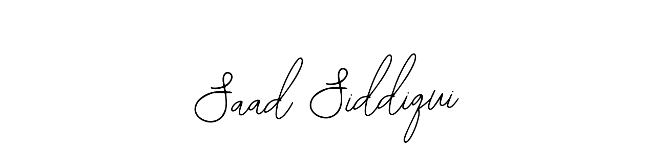 if you are searching for the best signature style for your name Saad Siddiqui. so please give up your signature search. here we have designed multiple signature styles  using Bearetta-2O07w. Saad Siddiqui signature style 12 images and pictures png