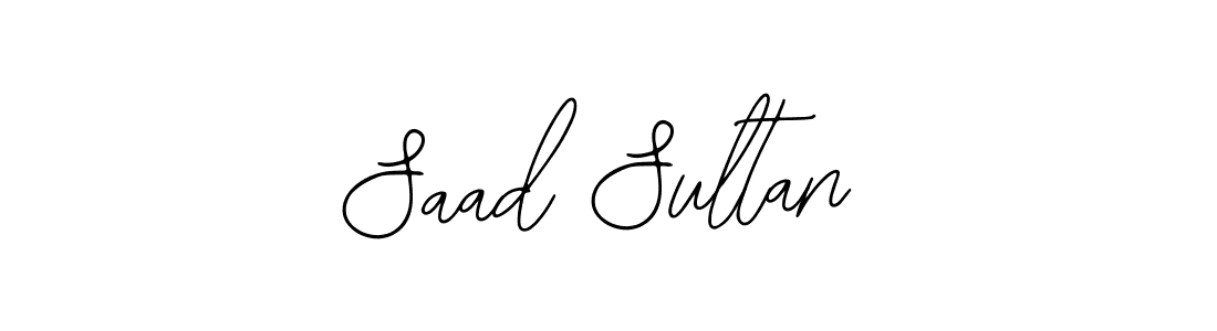 Design your own signature with our free online signature maker. With this signature software, you can create a handwritten (Bearetta-2O07w) signature for name Saad Sultan. Saad Sultan signature style 12 images and pictures png