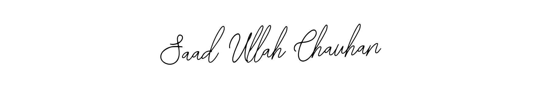 Here are the top 10 professional signature styles for the name Saad Ullah Chauhan. These are the best autograph styles you can use for your name. Saad Ullah Chauhan signature style 12 images and pictures png