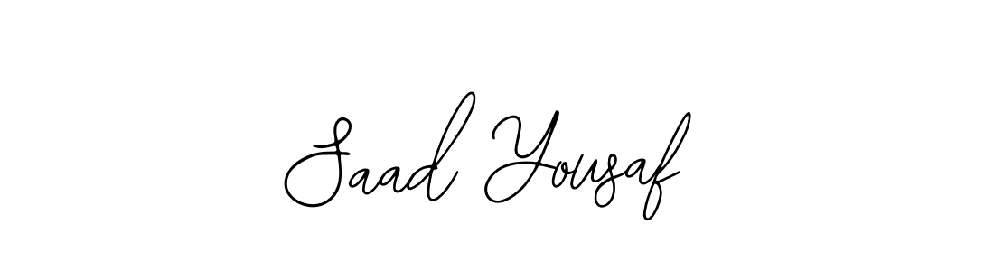 How to make Saad Yousaf signature? Bearetta-2O07w is a professional autograph style. Create handwritten signature for Saad Yousaf name. Saad Yousaf signature style 12 images and pictures png