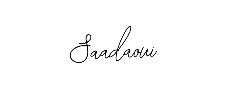 The best way (Bearetta-2O07w) to make a short signature is to pick only two or three words in your name. The name Saadaoui include a total of six letters. For converting this name. Saadaoui signature style 12 images and pictures png