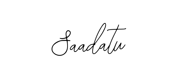 Make a short Saadatu signature style. Manage your documents anywhere anytime using Bearetta-2O07w. Create and add eSignatures, submit forms, share and send files easily. Saadatu signature style 12 images and pictures png