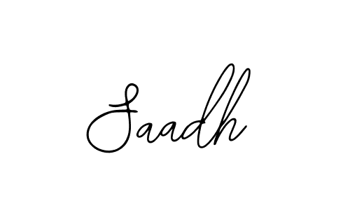 Make a beautiful signature design for name Saadh. With this signature (Bearetta-2O07w) style, you can create a handwritten signature for free. Saadh signature style 12 images and pictures png