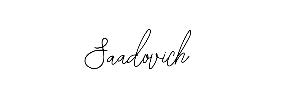 Also we have Saadovich name is the best signature style. Create professional handwritten signature collection using Bearetta-2O07w autograph style. Saadovich signature style 12 images and pictures png