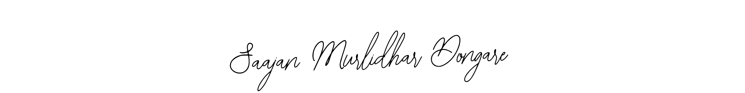 if you are searching for the best signature style for your name Saajan Murlidhar Dongare. so please give up your signature search. here we have designed multiple signature styles  using Bearetta-2O07w. Saajan Murlidhar Dongare signature style 12 images and pictures png