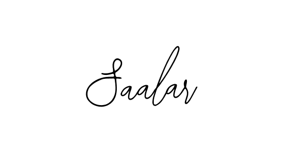 Design your own signature with our free online signature maker. With this signature software, you can create a handwritten (Bearetta-2O07w) signature for name Saalar. Saalar signature style 12 images and pictures png