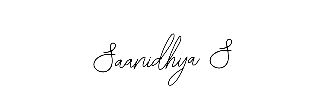 How to Draw Saanidhya S signature style? Bearetta-2O07w is a latest design signature styles for name Saanidhya S. Saanidhya S signature style 12 images and pictures png