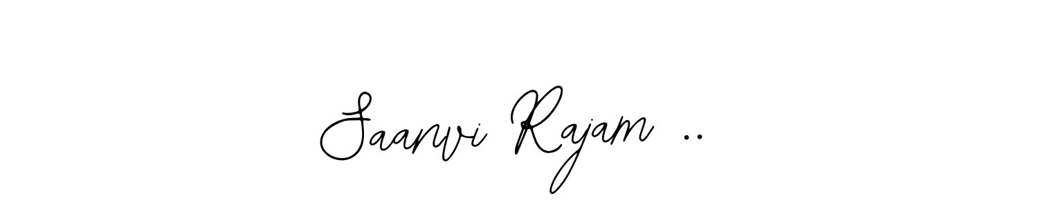 You should practise on your own different ways (Bearetta-2O07w) to write your name (Saanvi Rajam ..) in signature. don't let someone else do it for you. Saanvi Rajam .. signature style 12 images and pictures png