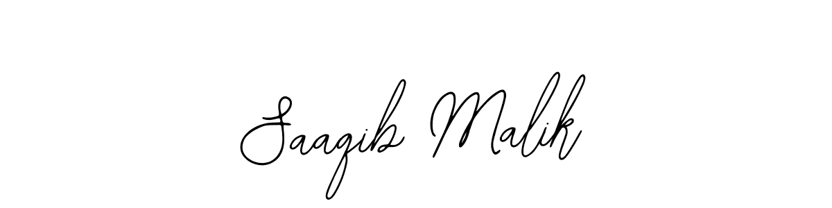 You should practise on your own different ways (Bearetta-2O07w) to write your name (Saaqib Malik) in signature. don't let someone else do it for you. Saaqib Malik signature style 12 images and pictures png