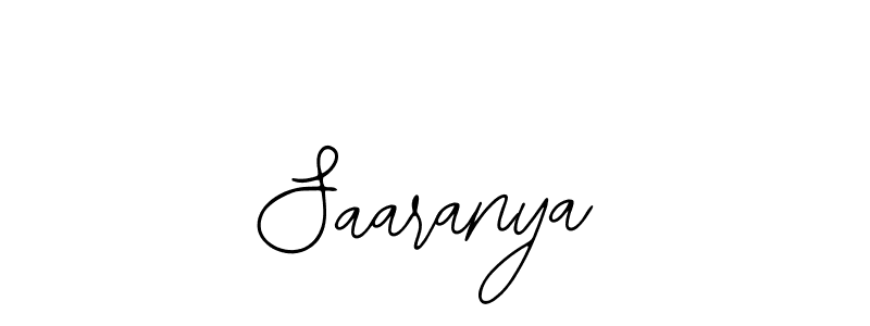 How to make Saaranya name signature. Use Bearetta-2O07w style for creating short signs online. This is the latest handwritten sign. Saaranya signature style 12 images and pictures png