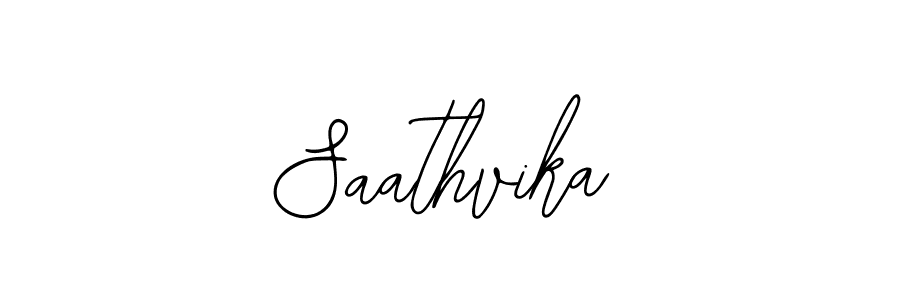 How to make Saathvika signature? Bearetta-2O07w is a professional autograph style. Create handwritten signature for Saathvika name. Saathvika signature style 12 images and pictures png
