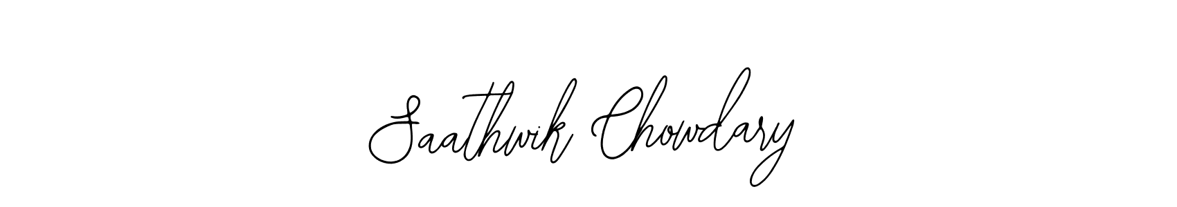 Also You can easily find your signature by using the search form. We will create Saathwik Chowdary name handwritten signature images for you free of cost using Bearetta-2O07w sign style. Saathwik Chowdary signature style 12 images and pictures png