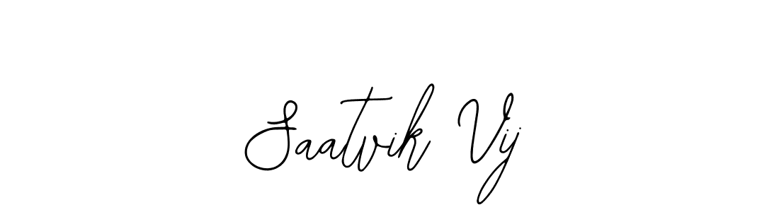 Also we have Saatvik Vij name is the best signature style. Create professional handwritten signature collection using Bearetta-2O07w autograph style. Saatvik Vij signature style 12 images and pictures png