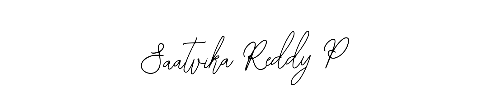 It looks lik you need a new signature style for name Saatvika Reddy P. Design unique handwritten (Bearetta-2O07w) signature with our free signature maker in just a few clicks. Saatvika Reddy P signature style 12 images and pictures png