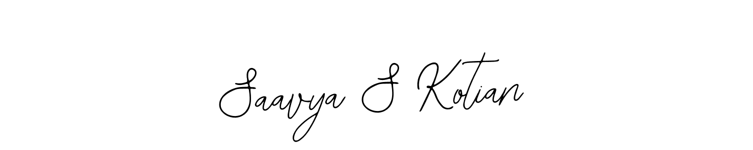 Also we have Saavya S Kotian name is the best signature style. Create professional handwritten signature collection using Bearetta-2O07w autograph style. Saavya S Kotian signature style 12 images and pictures png