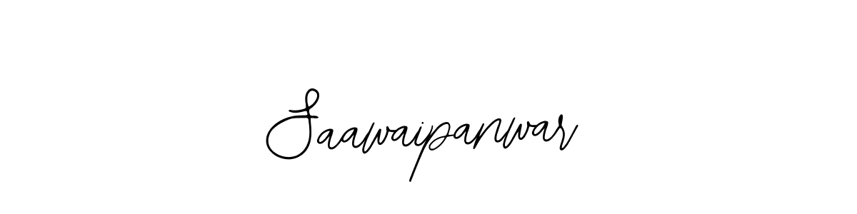 How to make Saawaipanwar name signature. Use Bearetta-2O07w style for creating short signs online. This is the latest handwritten sign. Saawaipanwar signature style 12 images and pictures png