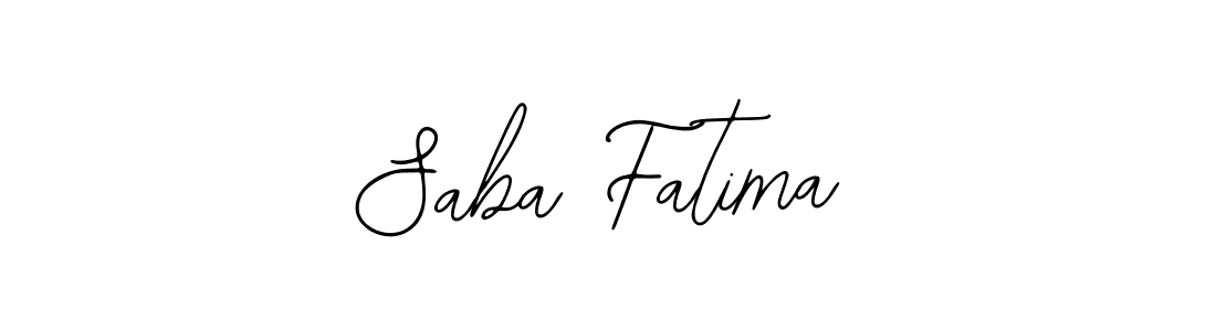 Create a beautiful signature design for name Saba Fatima. With this signature (Bearetta-2O07w) fonts, you can make a handwritten signature for free. Saba Fatima signature style 12 images and pictures png