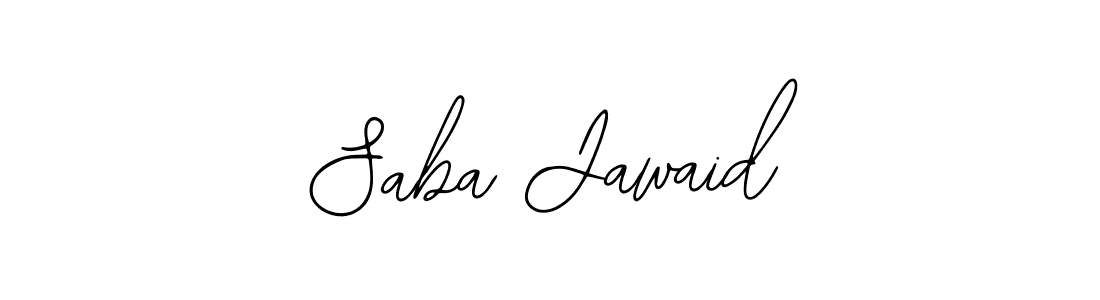 How to make Saba Jawaid signature? Bearetta-2O07w is a professional autograph style. Create handwritten signature for Saba Jawaid name. Saba Jawaid signature style 12 images and pictures png