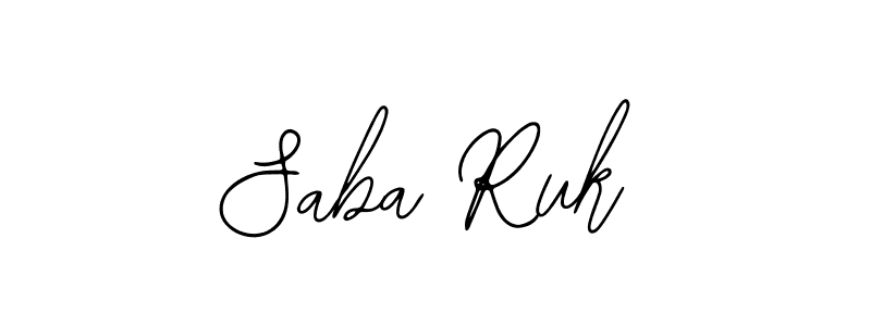Create a beautiful signature design for name Saba Ruk. With this signature (Bearetta-2O07w) fonts, you can make a handwritten signature for free. Saba Ruk signature style 12 images and pictures png
