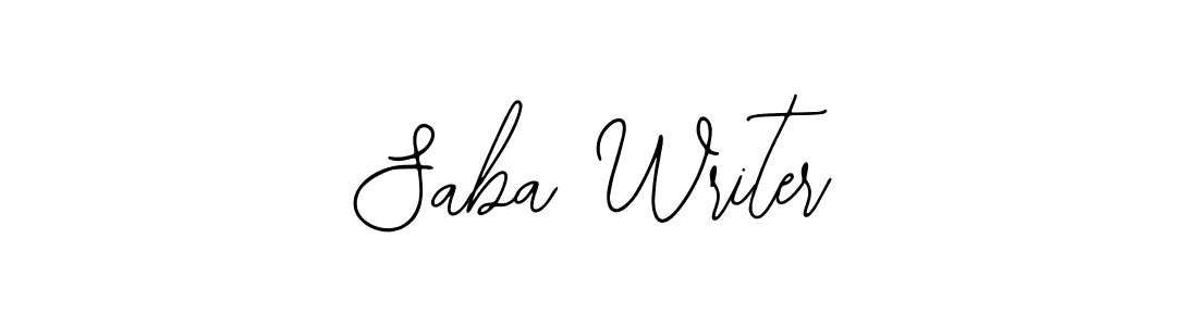 How to make Saba Writer signature? Bearetta-2O07w is a professional autograph style. Create handwritten signature for Saba Writer name. Saba Writer signature style 12 images and pictures png