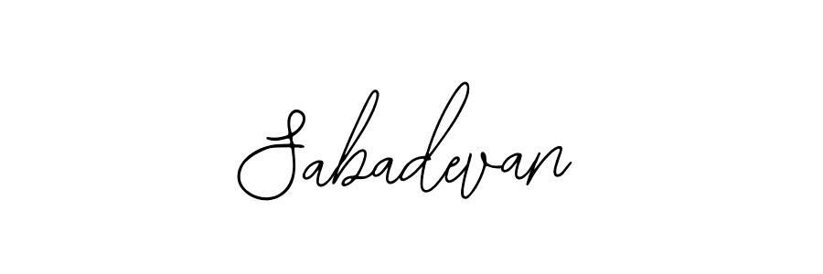 Make a short Sabadevan signature style. Manage your documents anywhere anytime using Bearetta-2O07w. Create and add eSignatures, submit forms, share and send files easily. Sabadevan signature style 12 images and pictures png