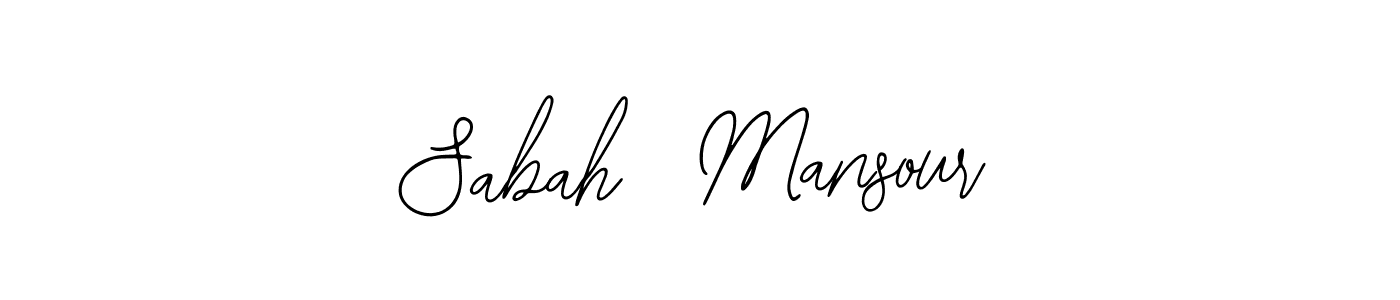 How to Draw Sabah  Mansour signature style? Bearetta-2O07w is a latest design signature styles for name Sabah  Mansour. Sabah  Mansour signature style 12 images and pictures png