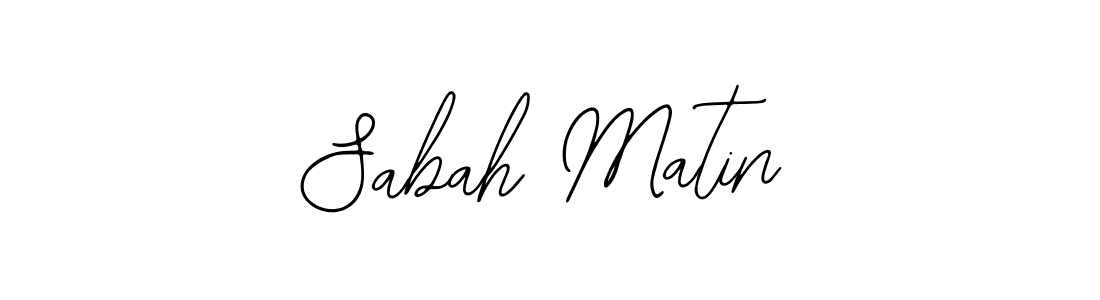 Make a beautiful signature design for name Sabah Matin. Use this online signature maker to create a handwritten signature for free. Sabah Matin signature style 12 images and pictures png