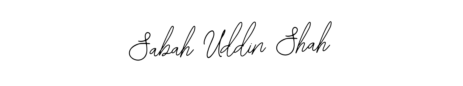 Also we have Sabah Uddin Shah name is the best signature style. Create professional handwritten signature collection using Bearetta-2O07w autograph style. Sabah Uddin Shah signature style 12 images and pictures png