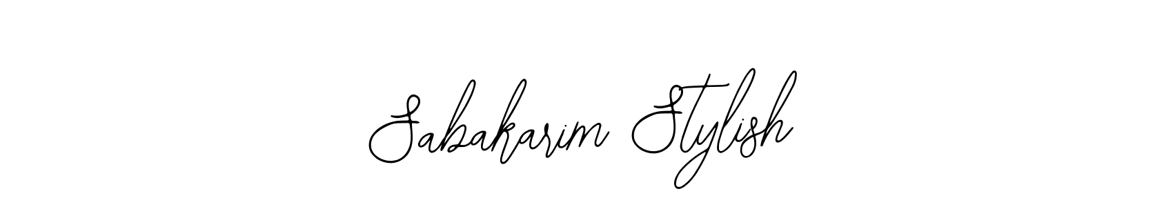 How to make Sabakarim Stylish signature? Bearetta-2O07w is a professional autograph style. Create handwritten signature for Sabakarim Stylish name. Sabakarim Stylish signature style 12 images and pictures png