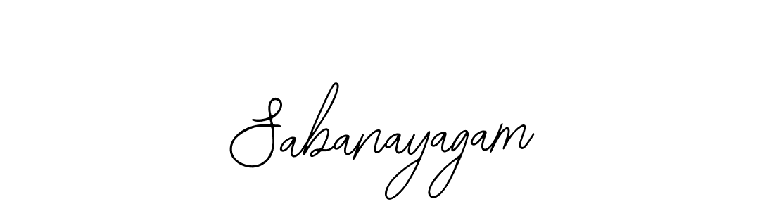 You should practise on your own different ways (Bearetta-2O07w) to write your name (Sabanayagam) in signature. don't let someone else do it for you. Sabanayagam signature style 12 images and pictures png