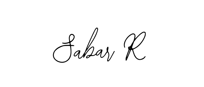 Also You can easily find your signature by using the search form. We will create Sabar R name handwritten signature images for you free of cost using Bearetta-2O07w sign style. Sabar R signature style 12 images and pictures png